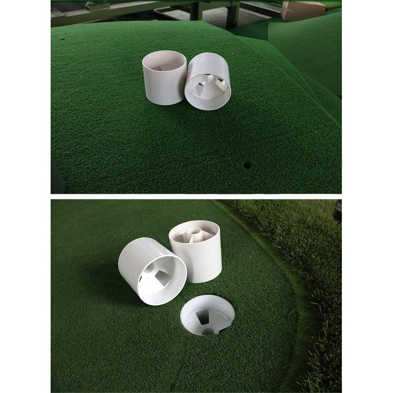 Shiwaki Golf Hole Cup Golf Practice Aids Training Accessories ABS