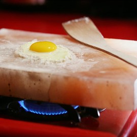 Himalayan Salt Entrée Slab (Large) 8" x 8" x 2"