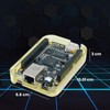 SB Components Premium Protective Enclosure case for BeagleBone -(Transparent Yellow)