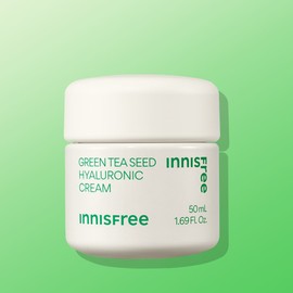 innisfree 이니스프리 그린티 씨드 히알루론산 수분크림 / 진정 보습 속건조 화잘먹 50ml, 1개