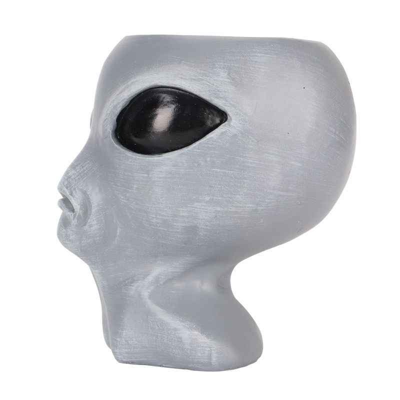 Alien Flower Pot Head Planter Pot Cute Resin Succulent Planter