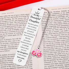 Christmas Stocking Stuffers for Women Teen Girls Daughter Gifts from Mom Dad Bookmarks for Women White Elephant Gifts Valentines Day Gifts for Daughter 16th 18th 21st Birthday Gifts for Women