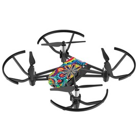 MightySkins Skin Compatible with DJI Ryze Tello Drone - Flower Wheels | Protective, Durable, and Unique Vinyl Decal wrap Cover | Easy to Apply, Remove, and Change Styles | Made in The USA