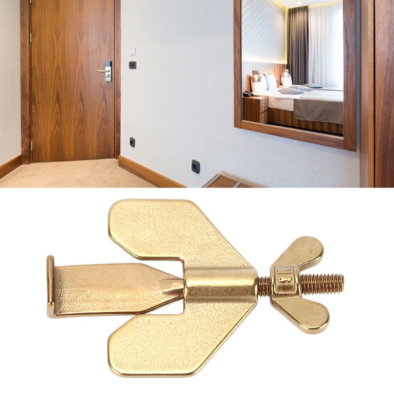 Portable Door Lock Home Security Locker Travel Lockdown Lock Anti