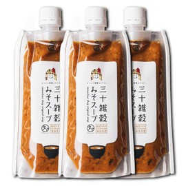 Tamachan Shop Miso Soup with Miso Soup, 6.0 oz (170 g), Set of 3 Bags