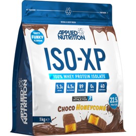Applied Nutrition ISO XP Whey Isolate - Whey Protein Isolate Powder, ISO-XP Funky Yummy Flavours (1kg - 40 Servings) (Choco Honeycomb)