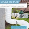 2pcs Premium Adjustable Gutter Downspout Extensions U Bracket, Heavy-Duty Galvanized