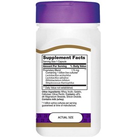 21st Century Acidophilus Capsules - 100 ct, Pack of 3