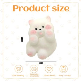 Taba Squishy, Fufu Squishy, Taba Squishies, Dog Squeeze Toy, Dog Taba Squishy Fidget Toys, Funny Novelty Cute Animals Stress Relieving Fidget Toy for Boys Girls Birthday Party Gifts