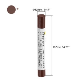 uxcell Furniture Repair Crayons, 3Pcs - Wood Wax Filler Stick, Furniture Markers Touch Up - for Scratches Holes Tables Desks Wooden Floors Cover Ups, Iron Knife Wood