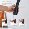 Keer Matte Black Single Handle Pull Down Kitchen Faucet with