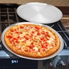 Kevenal Stainless Steel Pizza Pans 12 inch, Pizza-Pan for Oven,