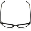 A.J. Morgan Requiem 2.50 Rectangular Reading Glasses, Black & Tortoise,