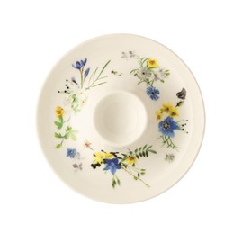 Rosenthal Brillance Fleurs des Alpes Egg Cup with Tray 13.6 cm