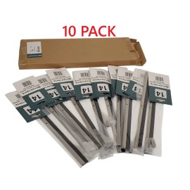 Fleetrite 10 Pack Fleetrite FLTF14 14" Stainless Steel Wiper Blade Heavy Duty Truck Parts