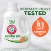 ARM & HAMMER Sensitive Skin Free Clear, 170 Loads Liquid