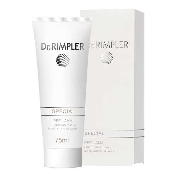 Dr. Rimpler Face Mask with Fruit Acid Complex I Deep Cleansing Mask for Almost All Skin Types I Peel AHA Mask 75 ml