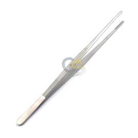 G.S Industrial Tweezers Forceps Stainless Steel For Jewelry-making, Nail, Laboratory Work 18 Inches Length