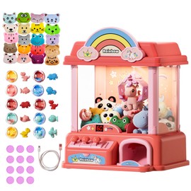 Kakamelon Claw Machine for Kids and Adults with Mini Prizes|Toys for Ages 8-13 Girls|Candy Machine Birthday Gifts for 6 7 9 10 12 Years Old