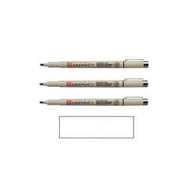 Sakura Pigma Micron Noir Graphic 3 Set of 3 and 1 Card