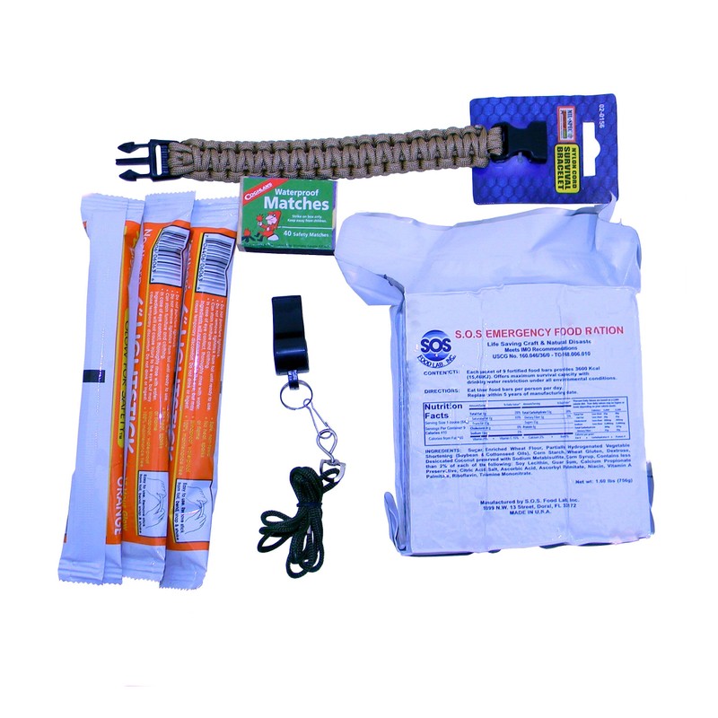 Zombie Defense Solutions 3 Day Survival Kit, Brown