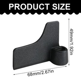 XUKZIMA 1 Pcs Bread Maker Paddle Compatible with Panason BreadMaker Non-Stick Teflon Coated Kneading Paddle Replacement Mixing Paddles Breadmaker Spares Rich-43-BreadMaker-Paddle