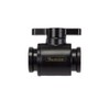Barrow G1/4" Mini Valve with Aluminum Handle, Black Handle, Black