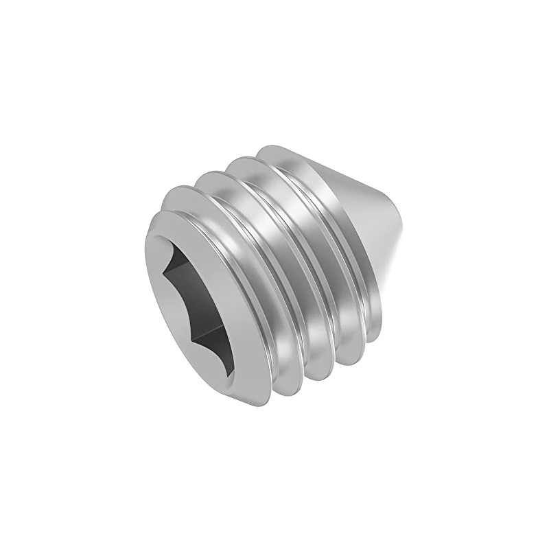 SECCARO 20 Pcs M6 x 6mm Stainless Steel V2A VA
