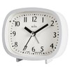 Acctim Hilda Analogue Alarm Clock Non Ticking Sweep Crescendo Alarm