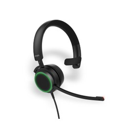 Snom A330D Wired Over Ear Headset - Headset with Microphone Wireless, Headphones Cable, Gaming Headset Wireless with Microphone and Passive Noise Cancellation - 00004597