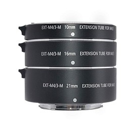 Meike/Mcoplus MK-P-AF3-B 10mm 16mm Automatic Extension Tube For Olympus Panasonic Micro 4/3 system Camera