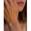 modabilé Women's Rose Gold Plated Bracelet Made of 925 Sterling