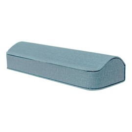 Tacy Case, Glasses Case, Stylish, Slim Case, Magnetic, Steel, Polyurethane, Blue, Compact, HY-8042-12