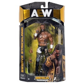 AEW Swerve Strickland - AEW Unrivaled 17 Jazwares Toy Wrestling Action Figure