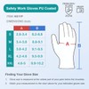 KAYGO Safety Work Gloves PU Coated-12 Pairs, KG11P Seamless Knit