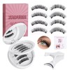 (2 Pair) KS01-4 Newly Upgraded Soft Magnetic Eyelashes - Natural