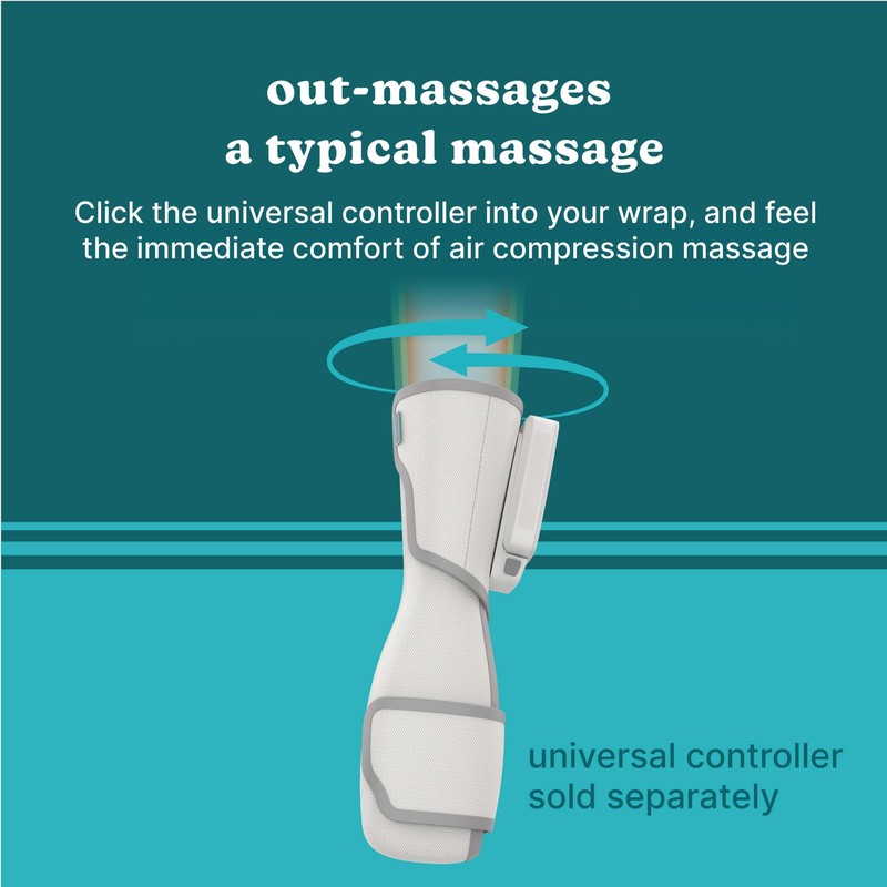 Homedics Modulair Compression Wrist Wrap Massager – Overlapped Compression Therapy