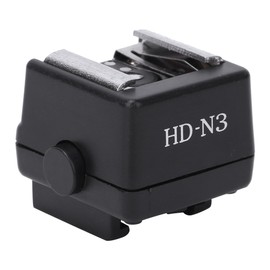 HD‑N3 PC Flash Light Hot Shoe Mounting Adapter Accessory for Video Camera