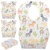 20pcs Disposable Baby Bibs Adjustable Tape Newborns Infants Leakproof Dining
