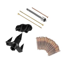 Carpet Repair Kit, Wood Floor Repair Kit, Squeak No More Complete Kit with 5 Woodworking Tools Complete Tool Kit Carpet Tool
