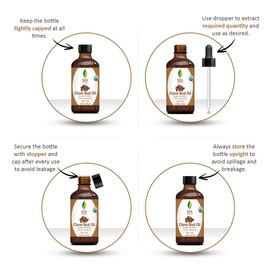 SVA Clove Essential Oil Organic – 4 Fl Oz – 100% Natural Organic Clove Oil - for Diffuser, Hair Care, Face, Skin Care, Aromatherapy, Scalp and Body Massage, Soap and Candle Making - with Dropper