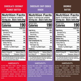 simplyFUEL Whole-Food Protein Balls Variety Pack (Ultimate), 8 g High-Protein, Gluten-Free, Healthy Snack for Adults & Kids (1.6 oz, Pack of 10)