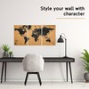 Zinello Design – Cork World Map – Wall Decoration Picture