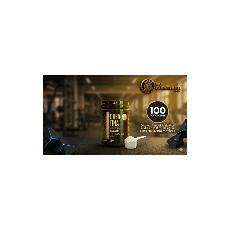 100% Creatina Monohidratada Micronizada Nosurrender.club