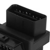 OBD Splitter Connector, Durable Portable Easy Use ABS OBD2 16