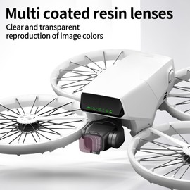 RCstyle 2 Pack Kit ND Filters Set for DJI Flip, Multi-Coated Gimbal Camera Protective Lens Filters for DJI Flip Accessories(CPL, UV)