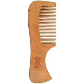 'Star Cowboy Boots & Hat' Wooden Comb (HA00055263)