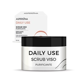 Neu 2021 - Aspersina Daily Use Reinigendes Gesichtspeeling - Sanftes Peeling - Mit natürlichen Mikrogranulaten - 50 ml.