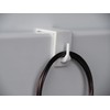 20 x Window Hooks, Decorative Hooks, Window Clips, White for