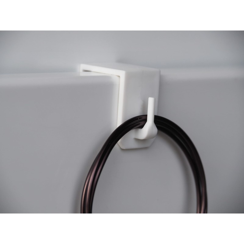 20 x Window Hooks, Decorative Hooks, Window Clips, White for